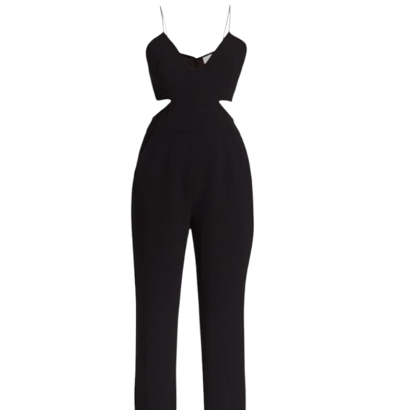 A.L.C Milan cutout Black Jumpsuit.... Size 10 - Picture 4 of 10